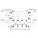 Модульный коллектор MKSS-150-2x25 (до 150 кВт, 2 магистр. подкл. G 1½″, 2 контура G 1″ вверх или вниз)